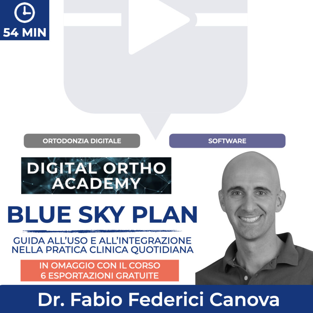 Blue sky plan guida all uso e all integrazione nella pratica clinica